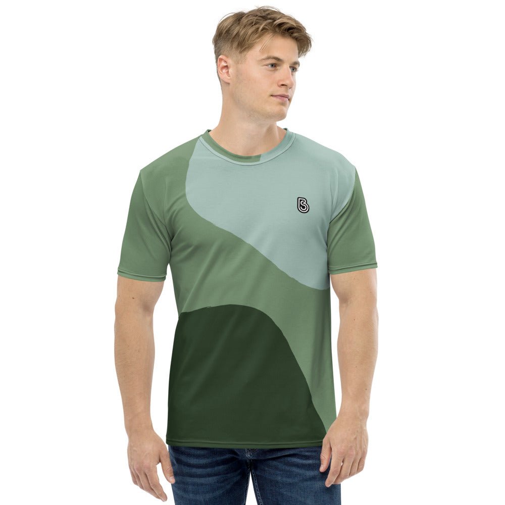 ‘Green Mountains’ Athletic T-shirt