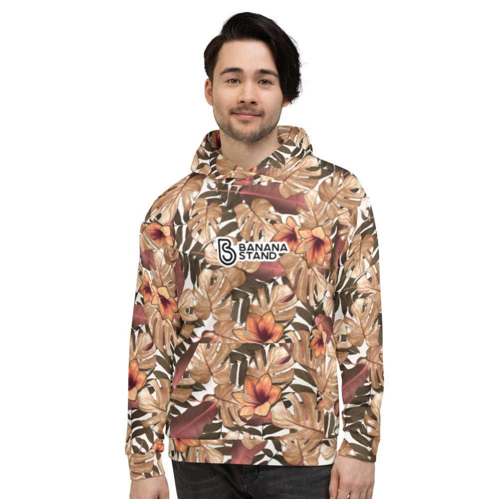All Over Print Tropical Hoodie - Banana Stand