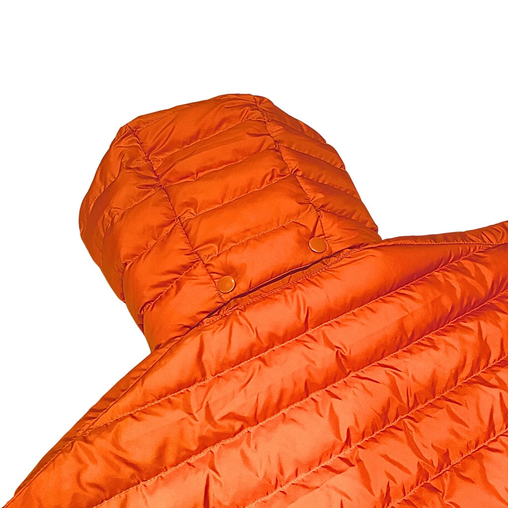 Banana Stand Lightweight Puffer Jacket, Burnt Orange - Banana Stand