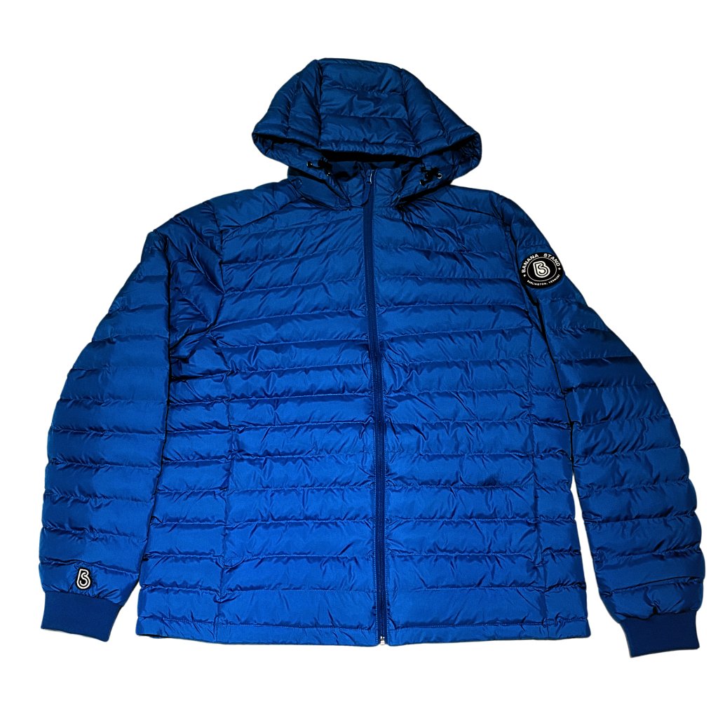 Banana Stand Lightweight Puffer Jacket, Saphire Blue - Banana Stand