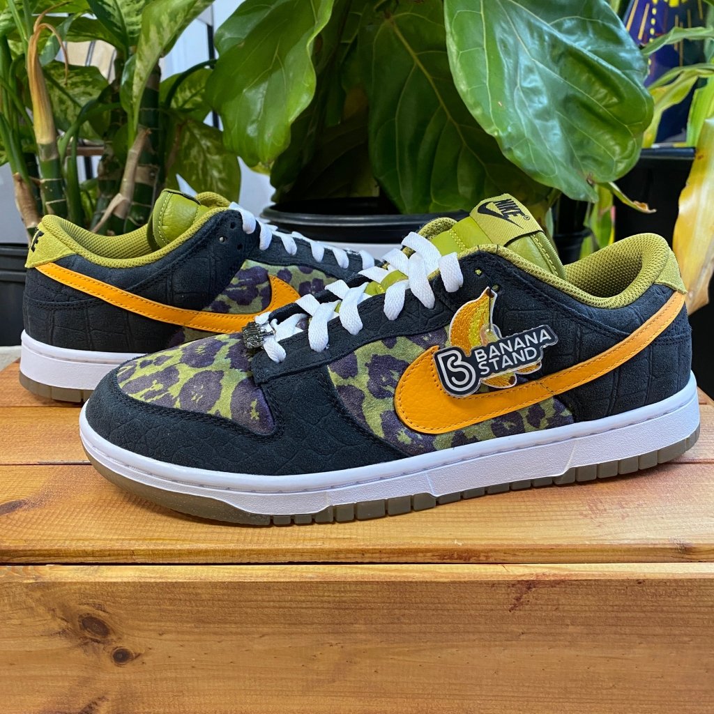 Banana Stand Nike By You Dunk Low Cheetah Print - Banana Stand