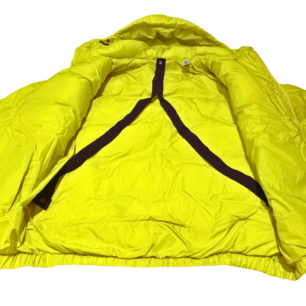 Banana Stand Oversized Puffer Jacket, Lemon Lime - Banana Stand