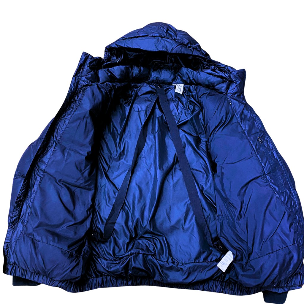 Banana Stand Oversized Puffer Jacket, Navy - Banana Stand