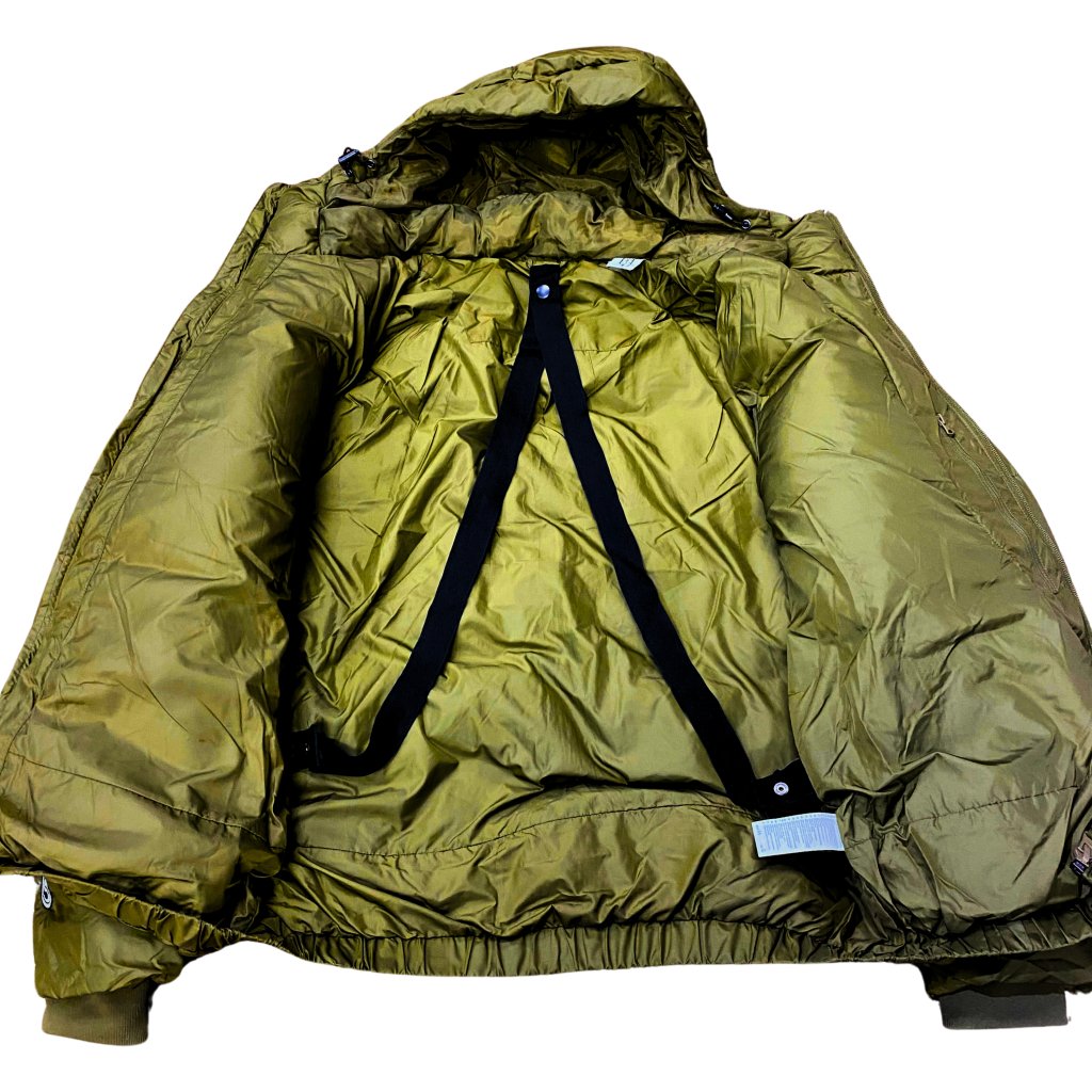 Banana Stand Oversized Puffer Jacket, Olive Green - Banana Stand