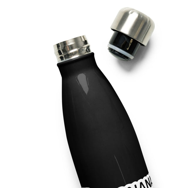 Black Stainless Steel Water Bottle 17 ounces - Banana Stand