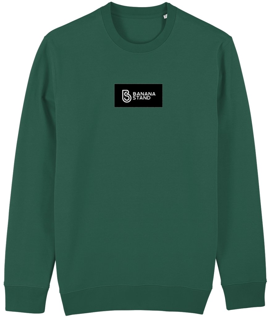Box Logo Crewneck [New Colorway Bottle Green] - Banana Stand