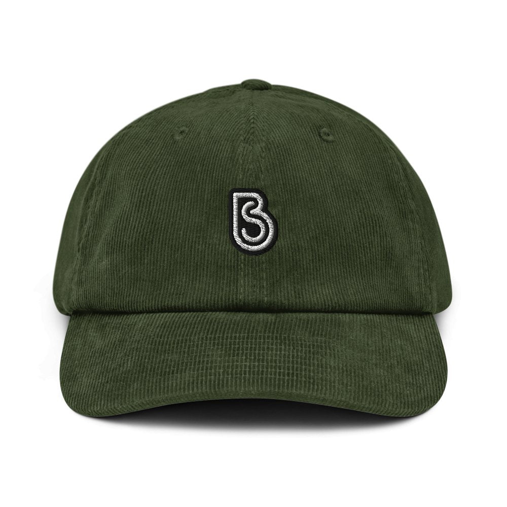 BS Corduroy Hat, Green - Banana Stand