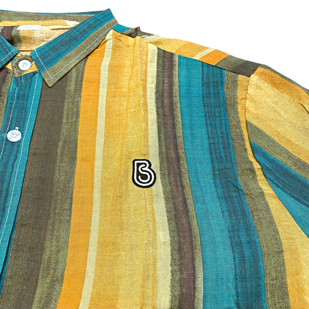 BS Stripe Short Sleeve Button Down - Banana Stand