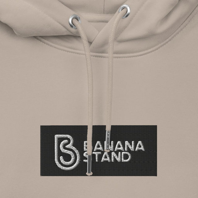 Center Box Logo Hoodie [Desert/Tan] - Banana Stand