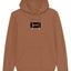 Center Box Logo Hoodie [New Colorway Coffee] - Banana Stand