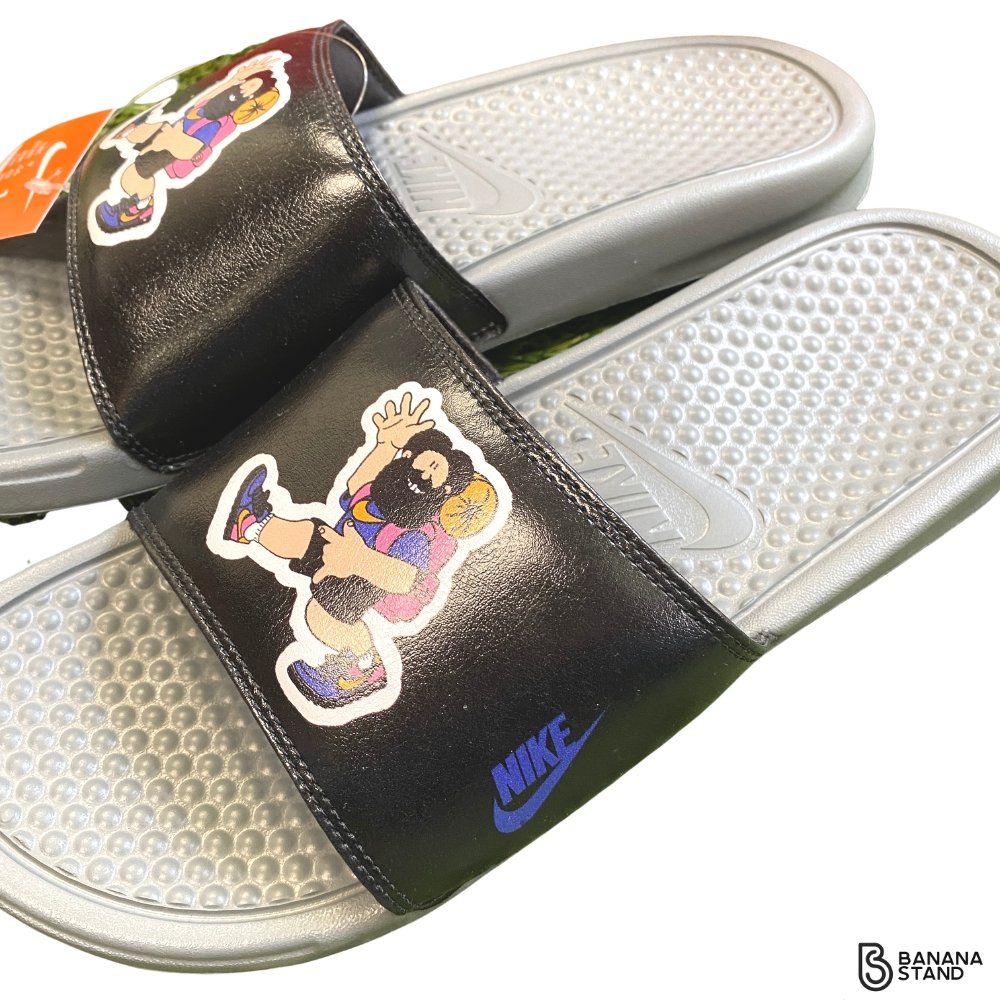 Hike Nike Slides, Black, Mens 10 - Banana Stand