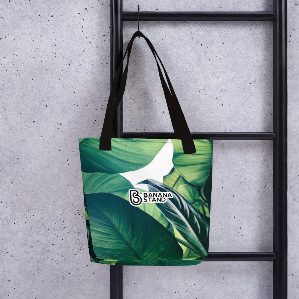 Tote bag w/ Tropical Print