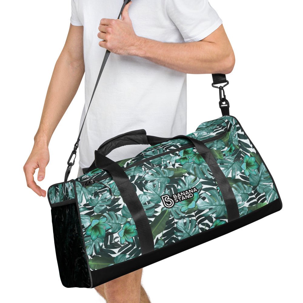 All Over Print Duffle Bag [Green Leaf]