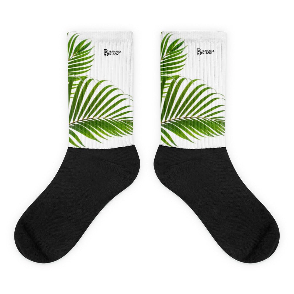 Leaf Socks with black bottom