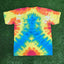 Grateful Dead Tie Dye Teddy Bear T-shirt, L