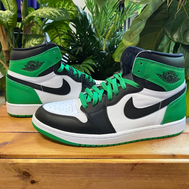 Jordan 1 Retro High OG Lucky Green, Mens 10.5, W12 - Banana Stand