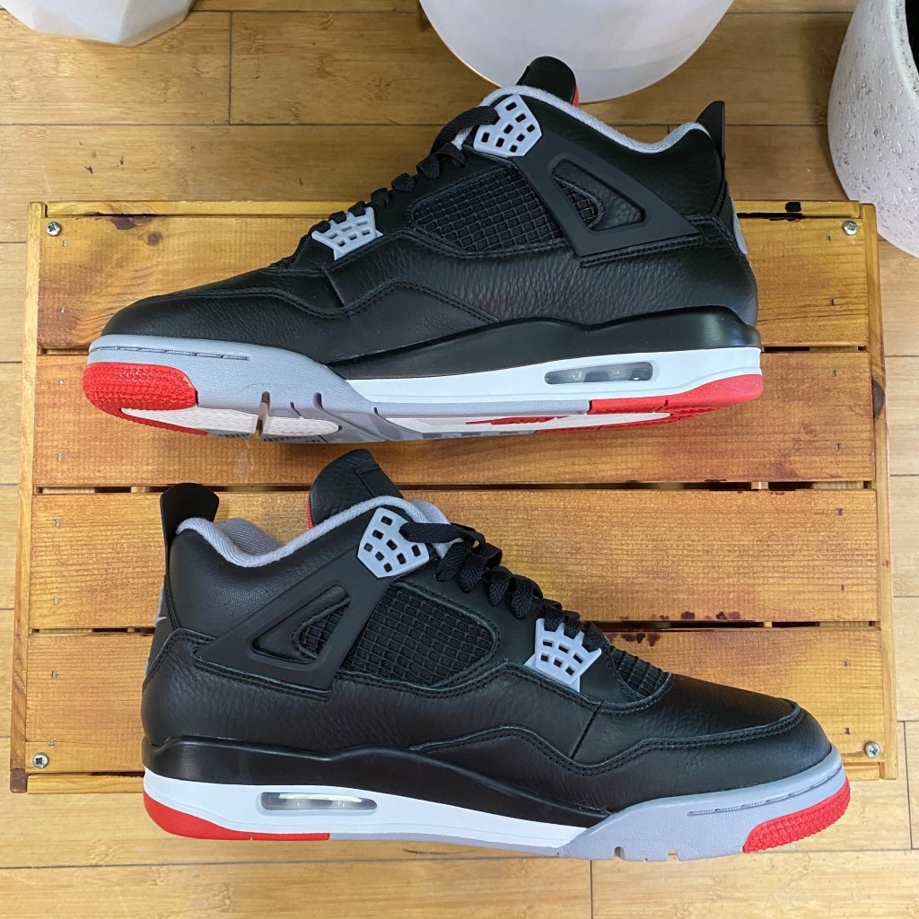 Jordan 4 'Bred Reimagined', Mens 9.5, W11 - Banana Stand