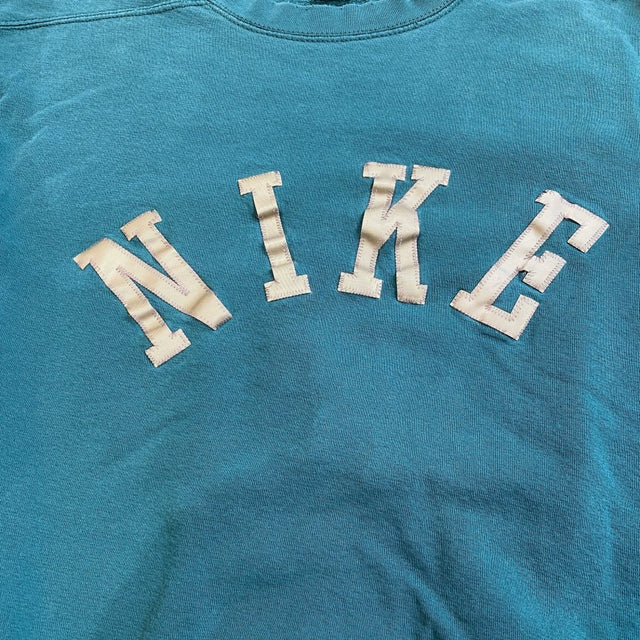 Nike 1990s Vintage Spell out Crewneck, M - Banana Stand