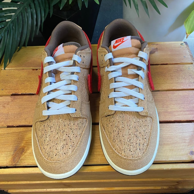 Nike Dunk Low SP x CLOT "Cork", Mens 9.5, W11 - Banana Stand