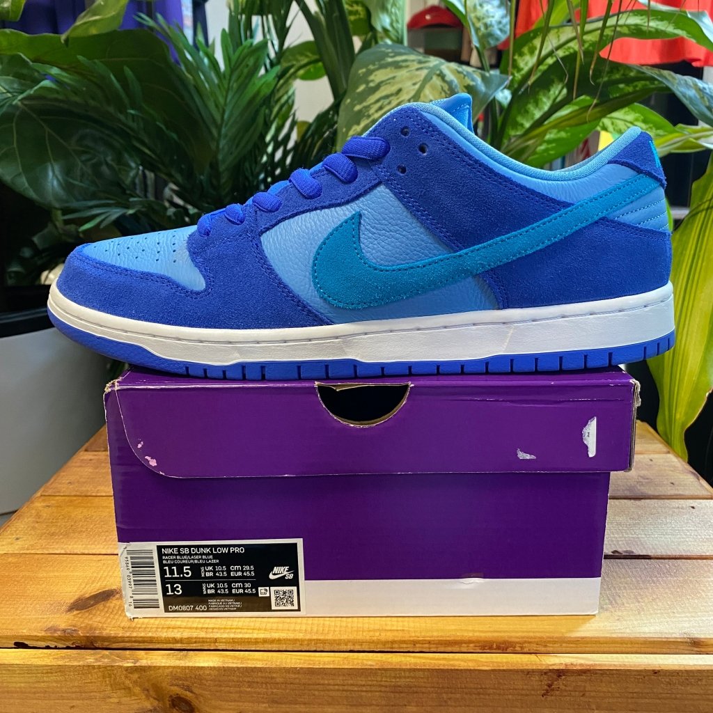 Nike SB Dunk Low Blue Raspberry, Mens 11.5 - Banana Stand