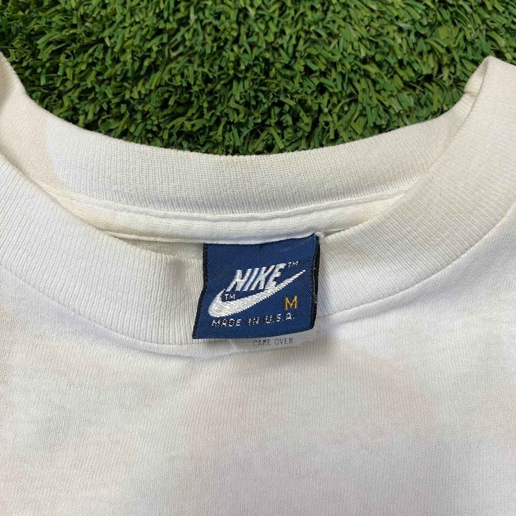 Nike Vintage 1980's ALL Nike Brand's Staff T-Shirt, Made In USA - Banana Stand