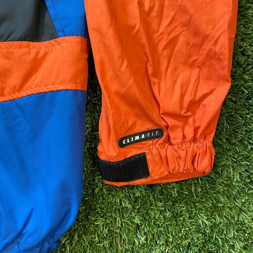JUMP USA Women Navy Blue & Orange Solid Polyester Hiking Jacket