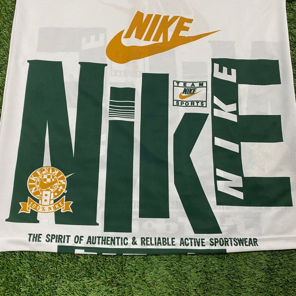 Nike Vintage All Over Print Polo Banana Stand