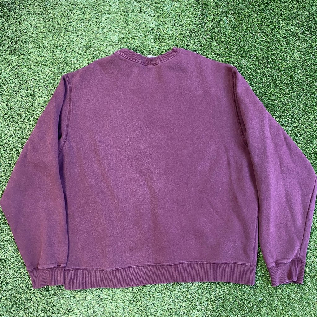 Vintage purple nike crewneck sales