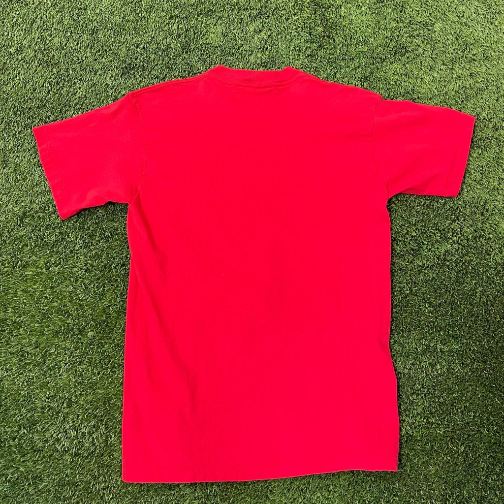 Red just do it shirt on sale