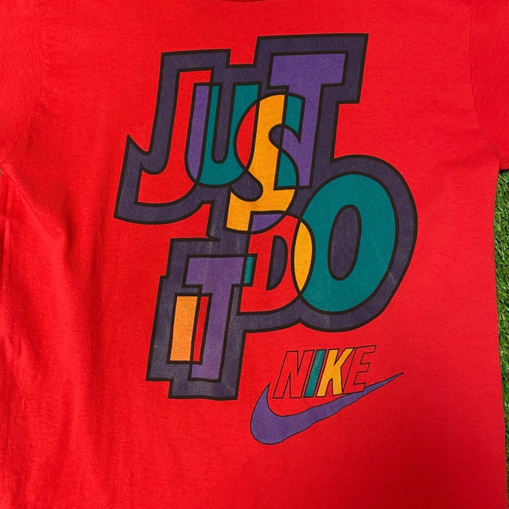 Vintage nike just do it sales shirt