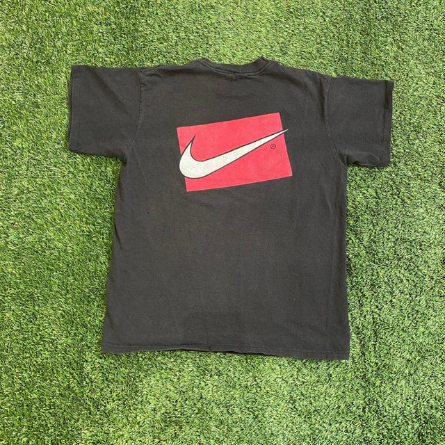 Nike Vintage Just Do It Short Sleeve, 2002 Black, S - Banana Stand