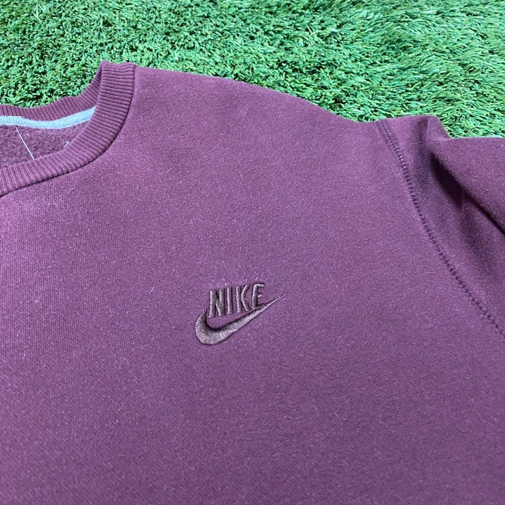 Nike Vintage Maroon Crewneck - Banana Stand
