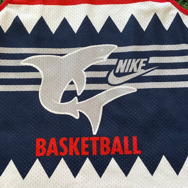 Nike Vintage Sharks Basketball Tank Top L Banana Stand
