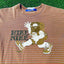 Nike X Junya Watanabe Comme des Garçons Hike Nike T Shirt (Brown Striped) - Banana Stand