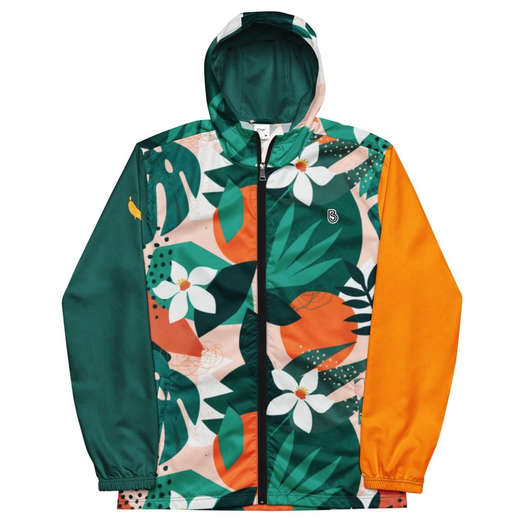 Orange Sleeve Windbreaker - Banana Stand