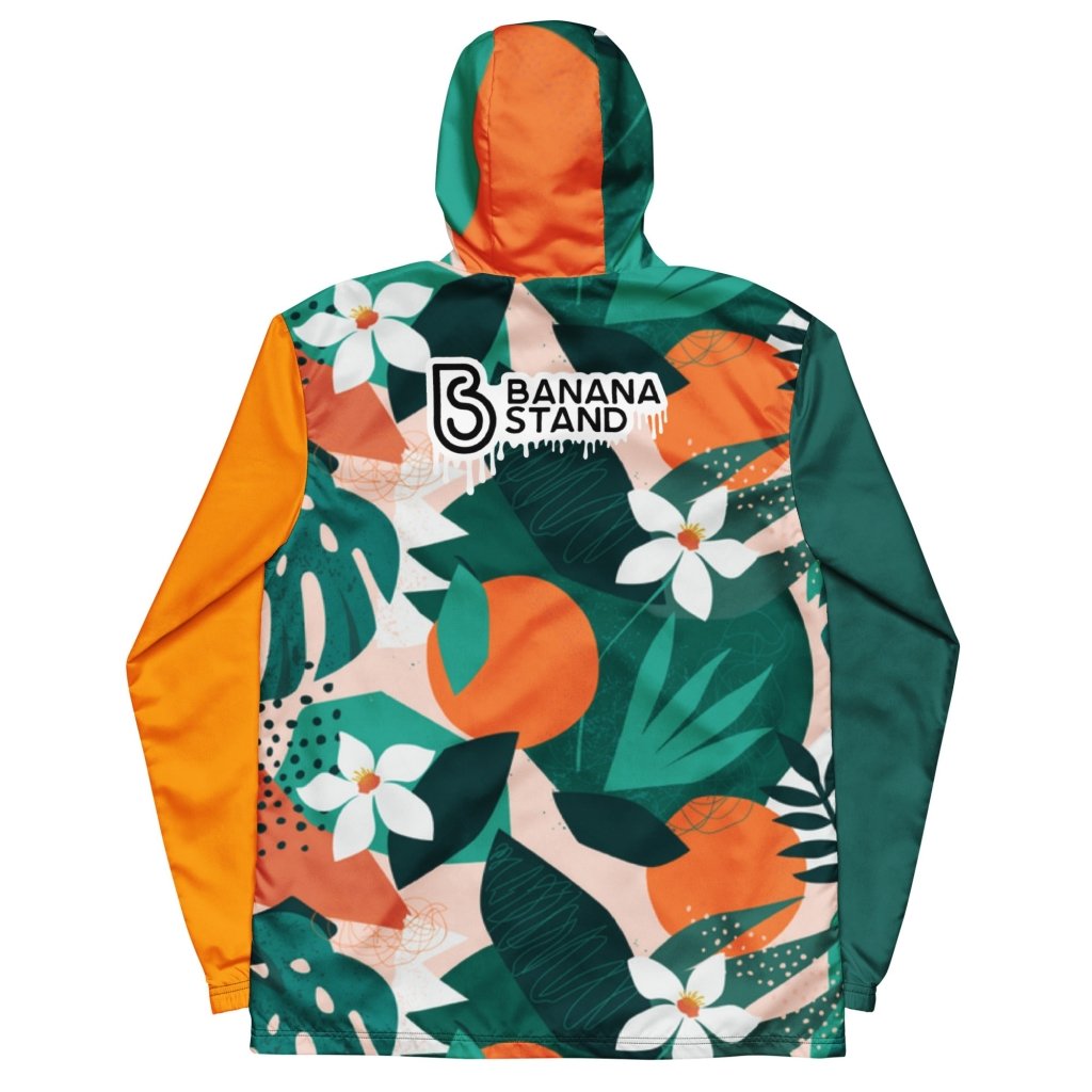 Orange Sleeve Windbreaker - Banana Stand