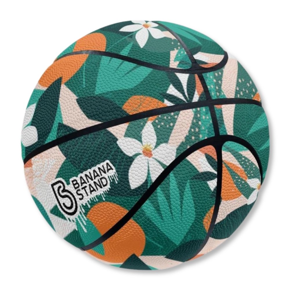Orange Tropic Melting Basketball by Banana Stand - Banana Stand