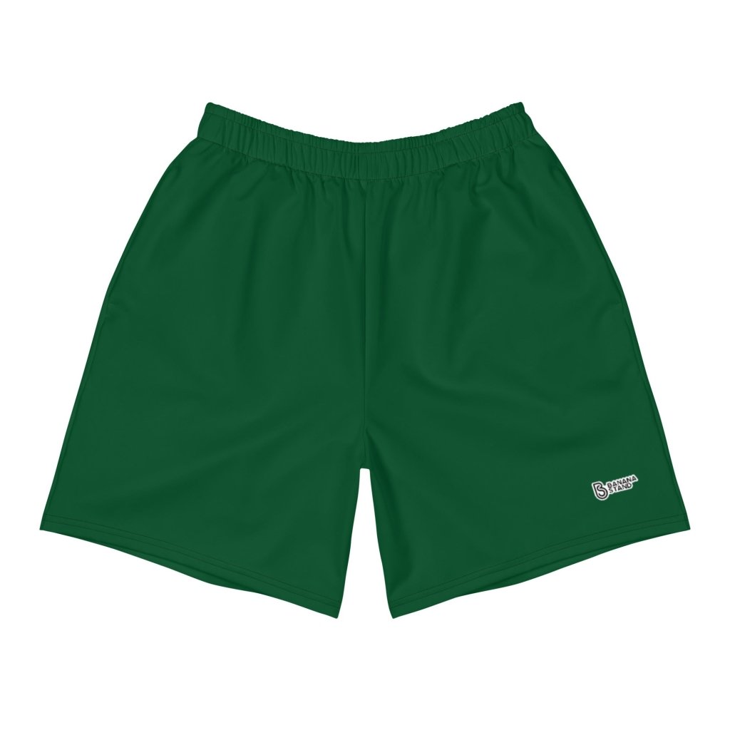 Pine Green Banana Stand Logo Shorts - Banana Stand