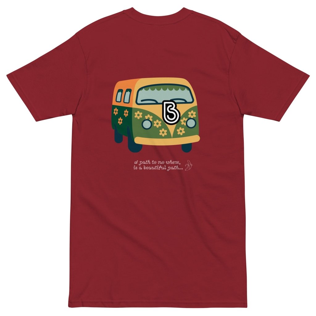 RV Short Sleeve, Burgundy - Banana Stand