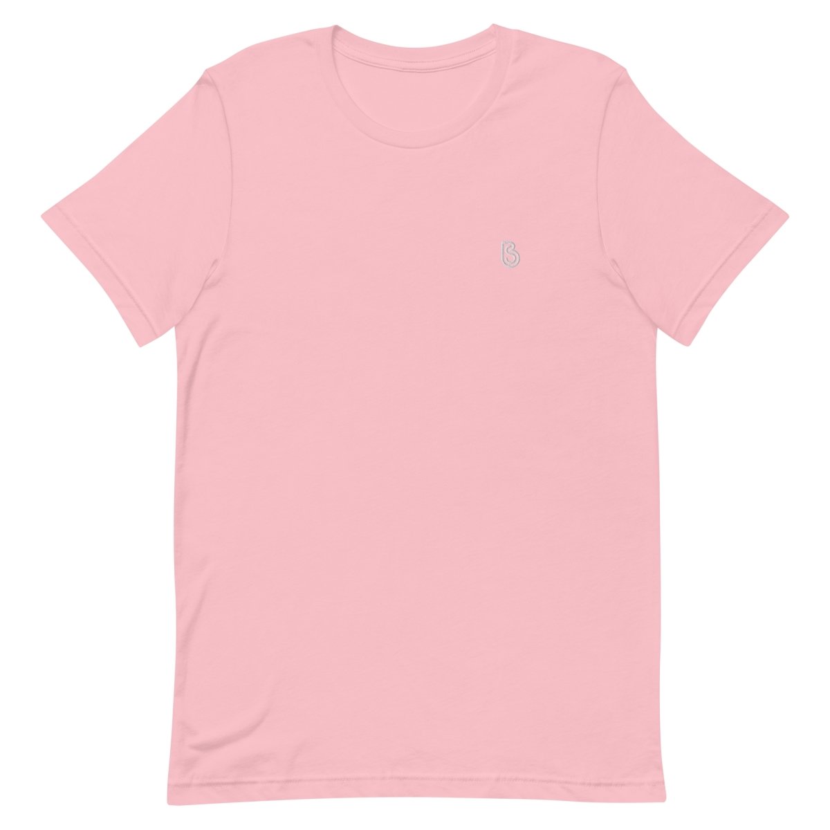 Embroidered BS T-shirt, Pink
