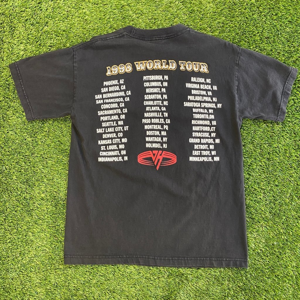 Van Halen 1998 World Tour T-shirt, M - Banana Stand