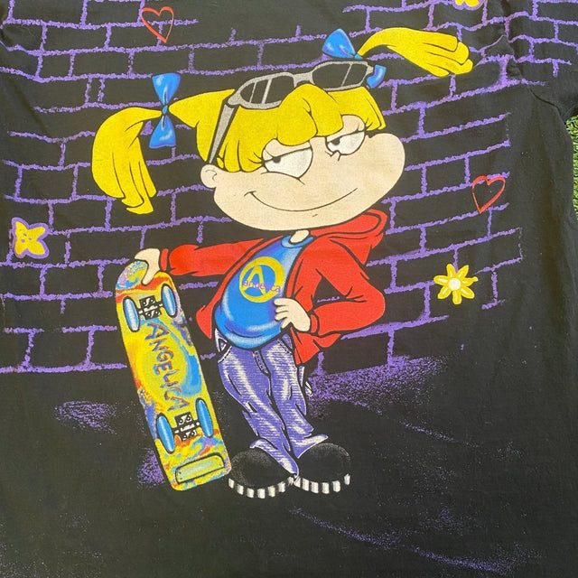 Vintage Angelica Skateboarding Graphic T-shirt, Rugrats Tag, XL - Banana Stand