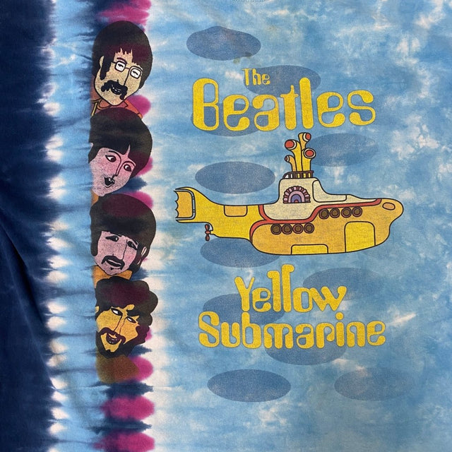 Vintage Beatles Yellow Submarine Tie Dye Shirt - Banana Stand