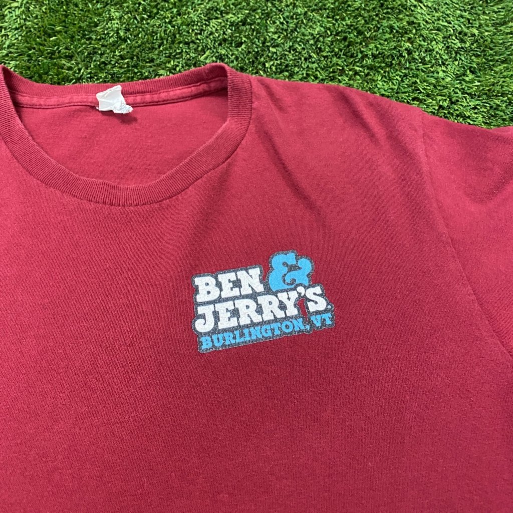 Vintage Ben and Jerry's Church Street Staff T-Shirt - Banana Stand
