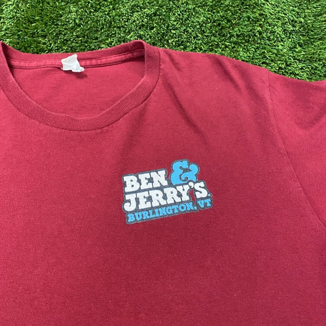 Vintage Ben and Jerry's Church Street Staff T-Shirt - Banana Stand