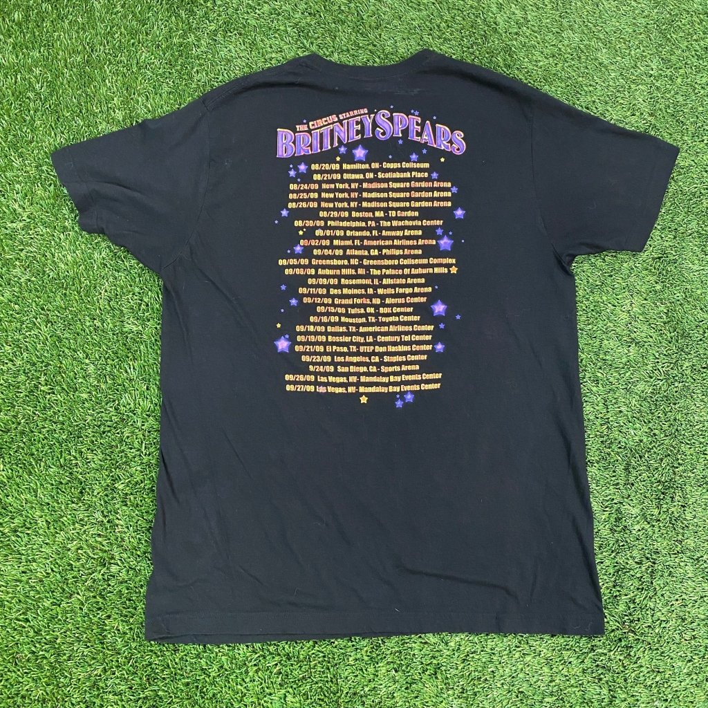 Vintage Britney Spears 'Circus' Tour Shirt - Banana Stand