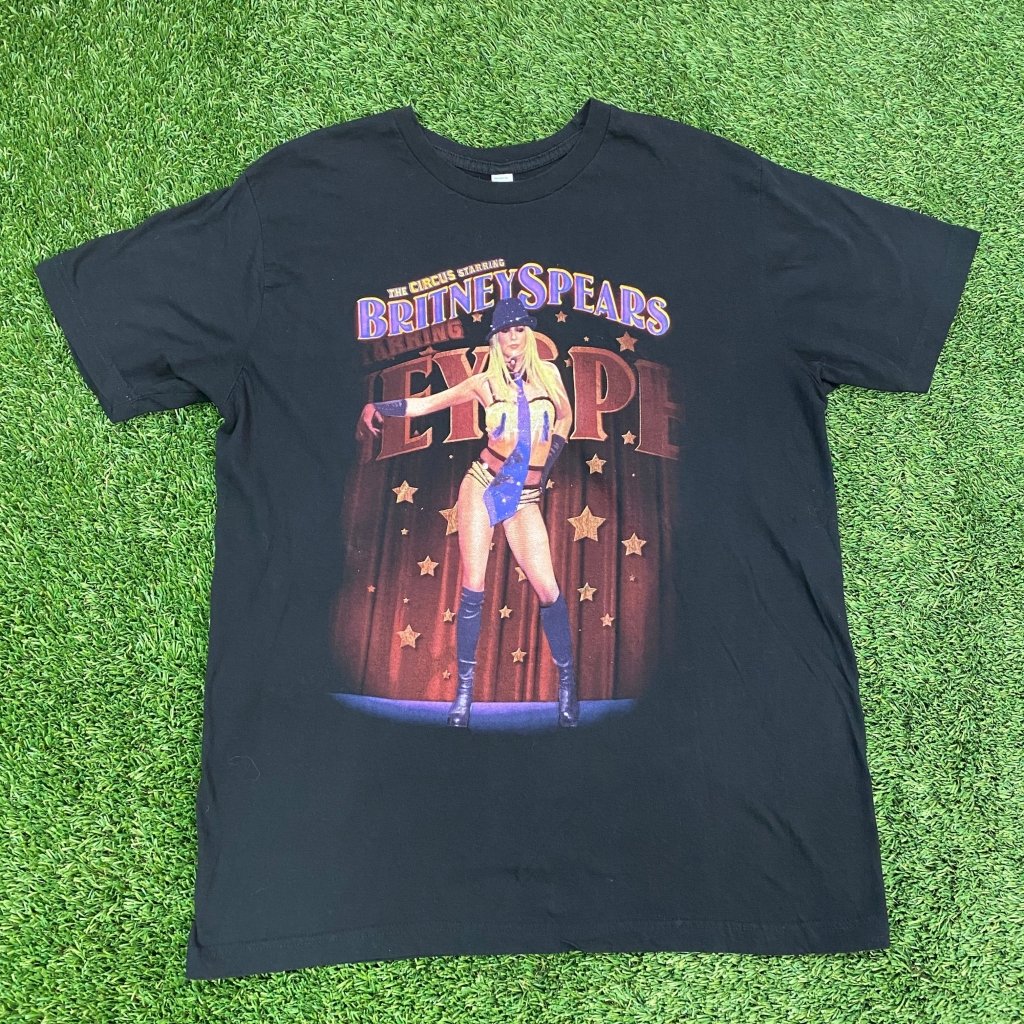 Vintage Britney Spears 'Circus' Tour Shirt - Banana Stand