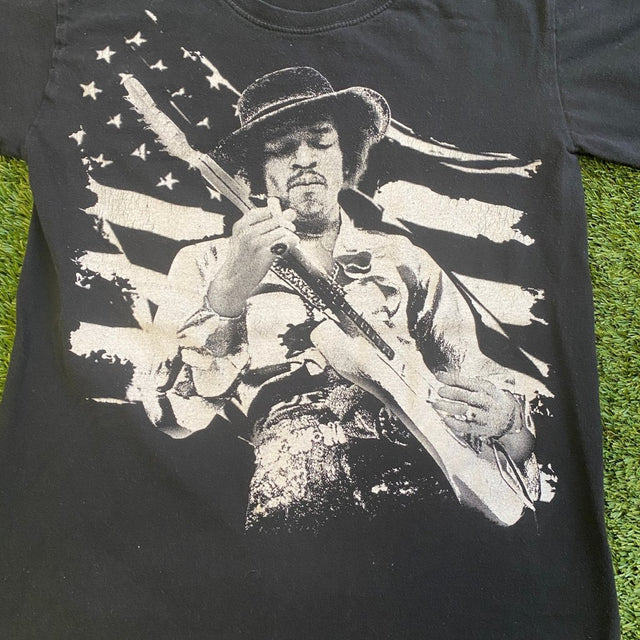 Vintage Jimi Hendrix Graphic T-shirt, Small - Banana Stand