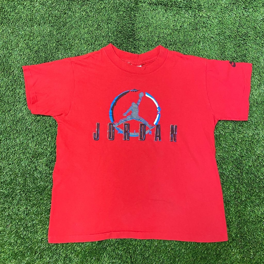 Vintage Jordan Red Logo Shirt, Youth - Banana Stand