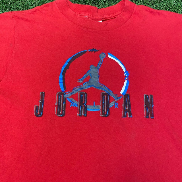 Vintage Jordan Red Logo Shirt, Youth - Banana Stand